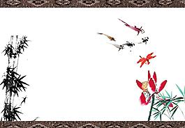 古典宣传展板框架图片