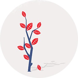 树上的叶子