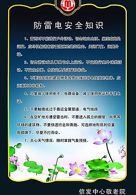 防雷知识图片