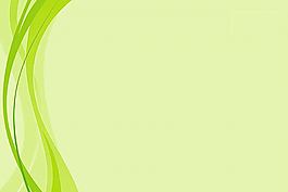 动态绿色飘带ppt背景