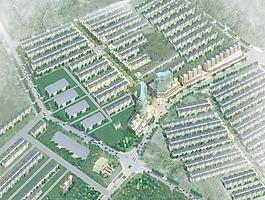 城市矿产基地效果图图片