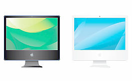 免费矢量iMac