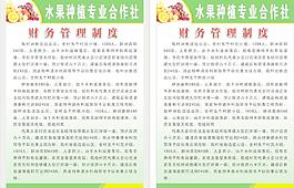 水果种植合作社制度图片