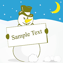 冬季02圣诞节矢量