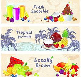 夏日旅游背景图片