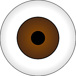 tonlima olhos castanhos棕色眼睛的剪辑艺术