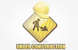 工程施工图标PSD分层素材