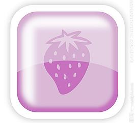 草莓标志图片