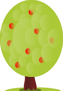 peileppe红果树剪贴画