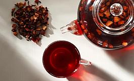 葡萄蓝莓茶图片