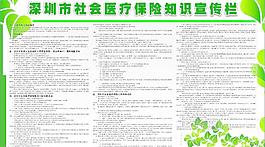 医疗保险知识宣传栏图片