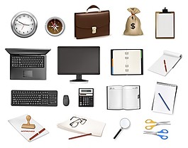 生活用品矢量图