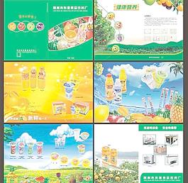 食品饮料画册图片