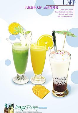 饮品奶茶海报图片