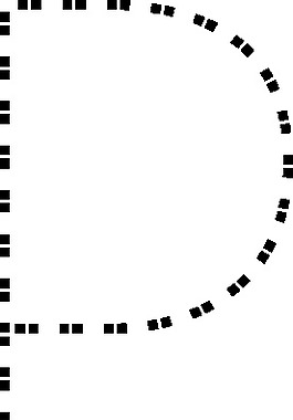 大写字母P剪贴画