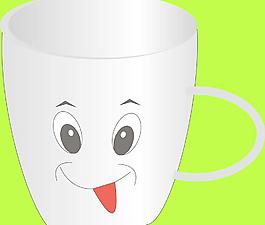 表情杯子图片