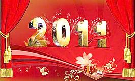 2011新年主题设计PSD分层素