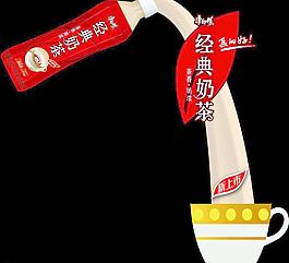 康师傅奶茶图片