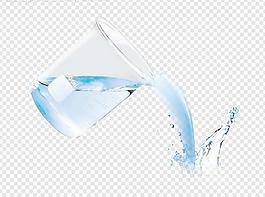 水杯倒水图片
