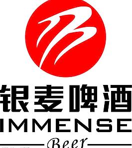银麦啤酒标志图片