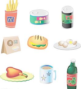 美食图案图片
