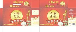 五谷豆浆包装图片