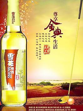 金典干啤图片