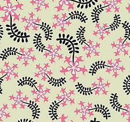 经典花草花纹底纹背景图片