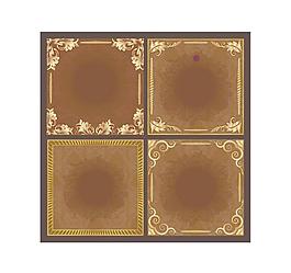 复古边框矢量模板