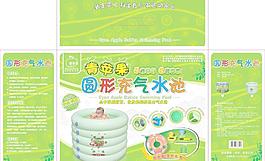 圆形充气水池图片