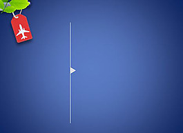 梦幻蓝色ppt模板