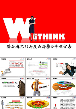 猎头网2011年度品牌整合营销方案ppt