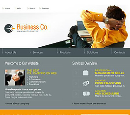 橙色商业公司网站