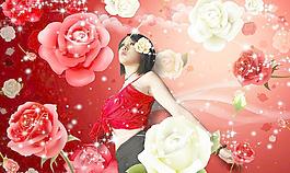 玫瑰女人1图片