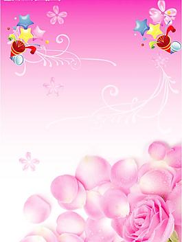 玫瑰花背景图片