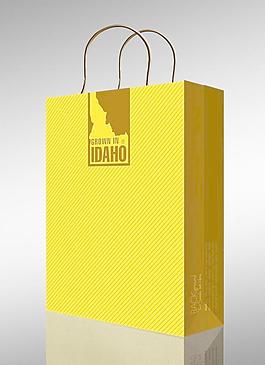 手提袋 (平面图)图片