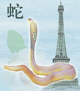 十二生肖 蛇图片