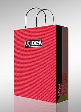 手提袋 (平面图)图片