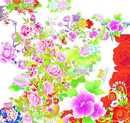 花 素材 卡通 花草图片