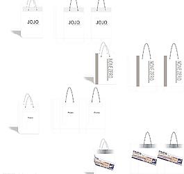 精品手提袋模型图案图片