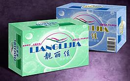 靓丽佳包装立体效果图图片