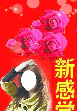 服装模特图片