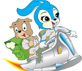 虹猫蓝兔系列图片