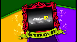 彩色拼接视频展示模板下载