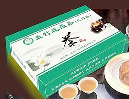 茶包装(展开图）图片