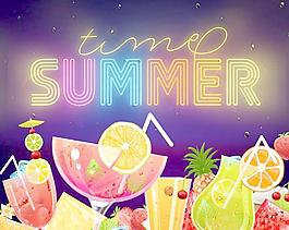 夏季夏天盛夏旅游图标图片