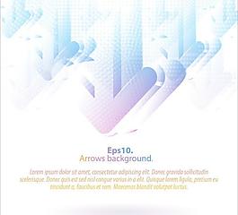 动感幻彩箭头背景图片
