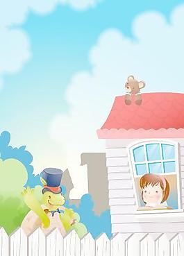 矢量快乐暑假图片