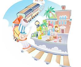 矢量快乐暑假图片