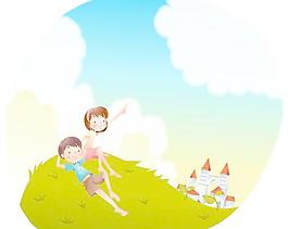 矢量快乐暑假图片